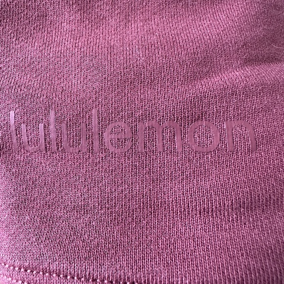 Lululemon Perfectly Oversized Crew Smoky Red Size 4 - Picture 3 of 4